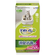 デオトイレ消臭・抗菌シ－ト２０枚 定価：2,068円（税込）