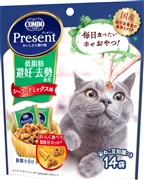 コンボプレゼントキャットおやつ低脂肪４２ｇ 定価：217円（税込）