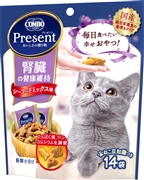 コンボプレゼントキャットおやつ腎臓４２ｇ 定価：217円（税込）