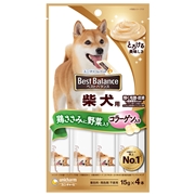 ベストバランスおやつ柴犬用野菜６０ｇ 定価：250円（税込）