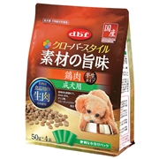 クローバーＳ素材の旨味鶏肉成犬用２００ｇ 定価：657円（税込）