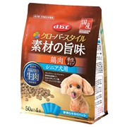 クローバーＳ素材の旨味鶏肉シニア用２００ｇ 定価：657円（税込）