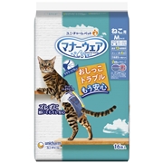 マナーウェアねこ用Ｍサイズ１６枚 定価：1,188円（税込）