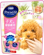 プレゼントドッグおやつ子犬３６ｇ 定価：217円（税込）