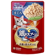 銀のスプーンパウチ２０歳まぐろ６０ｇ 定価107円