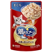 銀のスプーンパウチまぐろ６０ｇ 定価：129円（税込）