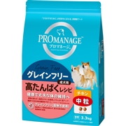 プロマネージＧＦ成犬チキン中粒３．３ｋｇ 定価：3,828円（税込）