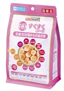 アニウェルＮＥＷ子犬スクスクボーロ６０ｇ 定価：748円（税込）