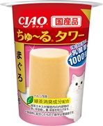 チャオちゅーるタワーまぐろ８０ｇ 定価：283円（税込）