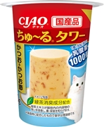 チャオちゅーるタワーかつおかつお節８０ｇ 定価：283円（税込）