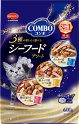 コンボキャットシーフードアソート６００ｇ 定価：767円（税込）