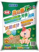 猫砂楽園森の香ダブル７Ｌ 定価：605円（税込）