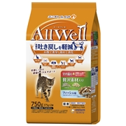 ＡｌｌＷｅｌｌ室内贅沢素材フィッシュ７５０ｇ 定価：1,078円（税込）