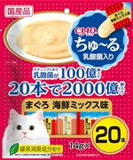 ちゅ～る乳酸菌入鮪海鮮１４ｇ２０本 定価：1,188円（税込）