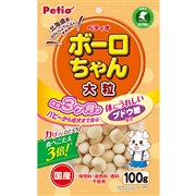 ペティオボーロちゃん大粒１００ｇ 定価：437円（税込）