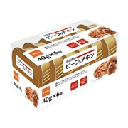 良品素材アルミビーフ＆チキン４０ｇ×６Ｐ 定価：360円（税込）