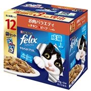 フィリックス成猫お肉バラエティ 定価：745円（税込）