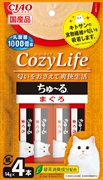 ＣｏｚｙＬｉｆｅちゅーるまぐろ１４ｇ４本 定価：272円（税込）