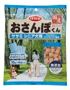 おさんぽくんササミシニア犬用６０ｇ 定価：228円（税込）