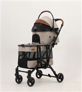 ペットカー 3色 ダブル　ベージュ