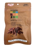 ＡＦＵＲＥＲＵ馬肉ジャーキー７０ｇ 定価：396円（税込）