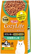 ＣｏｚｙＬｉｆｅクランキー鰹だし１９０ｇ４袋 定価：1,188円（税込）