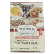 無添加毎日ごはん子犬・成犬用２００ｇ 定価：528円（税込）