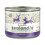 zealandia 　ジーランディア ドッグ ベニソン 170g  定価：880円（税込）