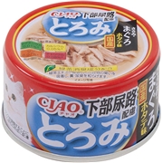 チャオ下部尿路とろみささみまぐろほたて味80g（いなば）　　定価：126円(税込)