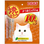 焼ささみ　かつおミックス味　10本　　定価：1,078円(税込)