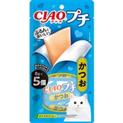 CIAOプチかつお8g5個　　定価：217円(税込)