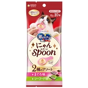 にゃんＳｐｏｏｎ２種まぐろシーフード１００ｇ 定価602円