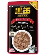 黒缶パウチ　まぐろとかつお　７０ｇ 定価：137円（税込）