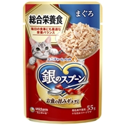 銀スプP総合栄養食まぐろ55g　　定価：140円(税込)