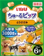 ちゅーるビッツ乳酸菌ささみ12g6袋　　定価：492円(税込)