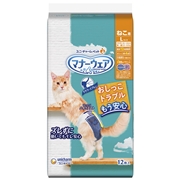 マナーウェアねこ用Lサイズ12枚　　定価：1,188円(税込)