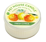 Pet House Candle フレッシュシトラス ミニサイズ