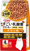 凄い乳酸菌クランキーチキン味190g4袋　　定価：1,078円(税込)