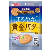 Ｇササミチップス　黄金バター味　５０ｇ　定価：327円（税込）