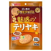 Ｇササミチップス　魅惑のテリヤキ味　５０ｇ　定価：327円（税込）