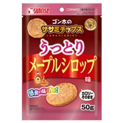 Ｇササミチップス　メープルシロップ味　５０ｇ　定価：327円（税込）