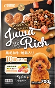 JR 黒毛和牛・地鶏入り10歳以上用700g（SR）　定価：657円（税込）