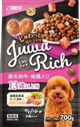 JR 黒毛和牛・地鶏入り13歳以上用700g（SR）　定価：657円（税込）