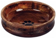 Round Wood Bowl　S