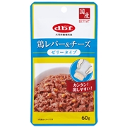 鶏レバー＆チーズ　ゼリータイプ　60g　定価：140円（税込）