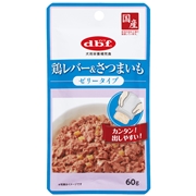 鶏レバー＆さつまいも　ゼリータイプ60g　定価：140円（税込）