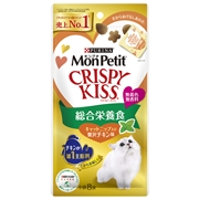 モンプチ クリスピーキッス 総合栄養食CN入チキン味24g（ピュリナ）　　定価：217円(税込)