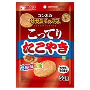 Gササミチップス　こってりタコヤキ味　50g　定価：327円（税込）