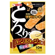 Ｇササミジャーキとろりコーンポタージュ１０枚　定価：327円（税込）