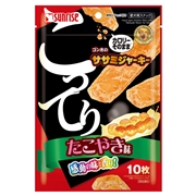 Ｇササミジャーキーこってりタコヤキ味　１０枚　定価：327円（税込）